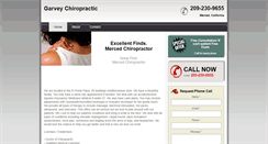 Desktop Screenshot of mercedchiropracticclinic.com